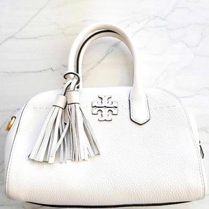 Tory Burch white satchel in Excellent condition